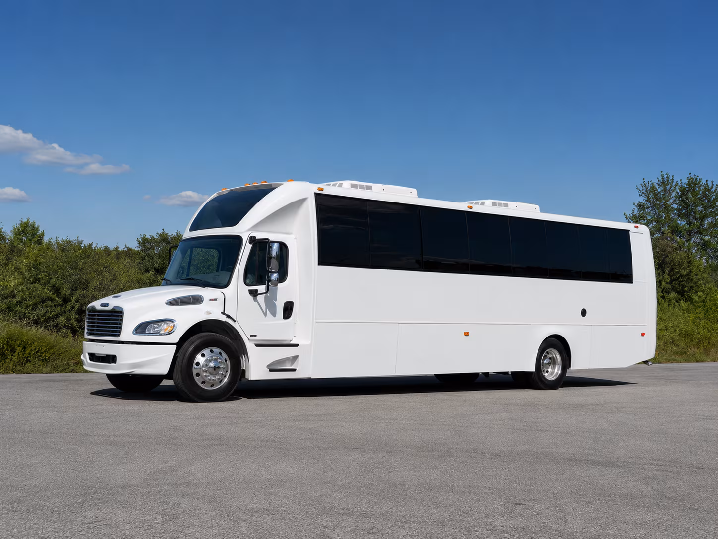 30 Passenger Party Bus Exterior