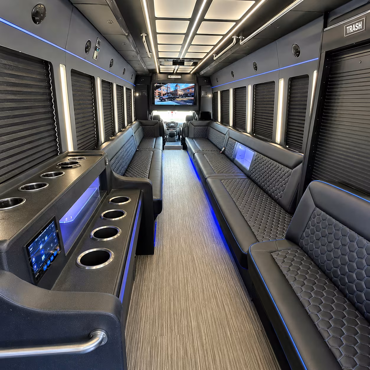 minibus interior