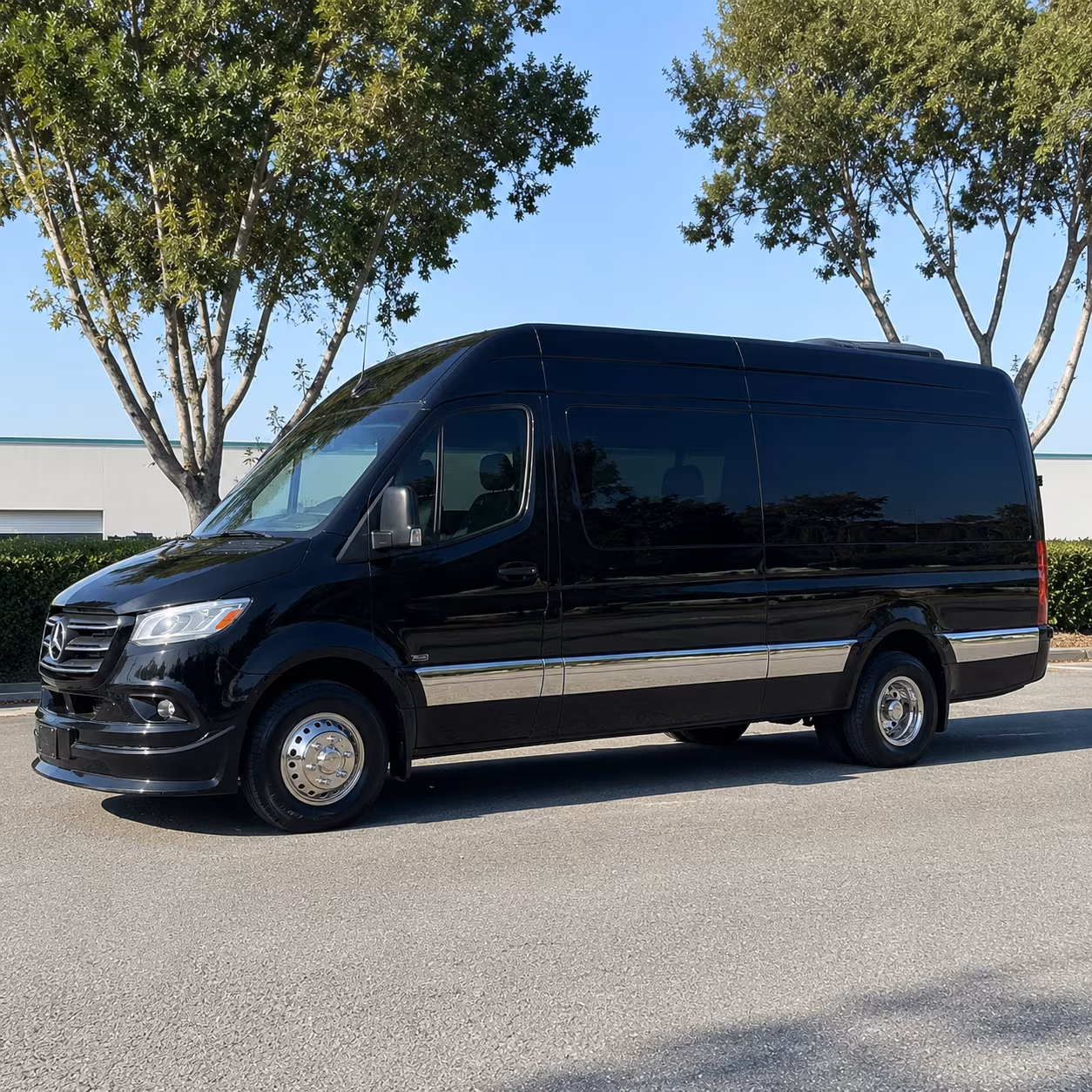 Ontario Airport Shuttle & Transportation party bus exterior