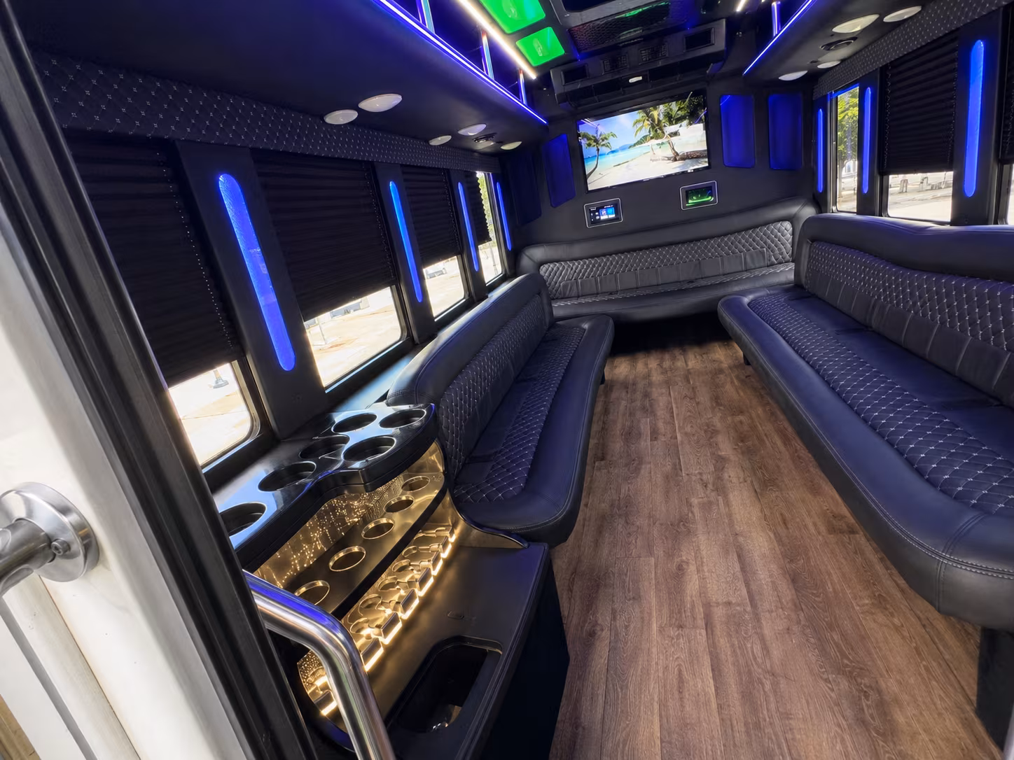 Ontario Bachelor & Bachelorette Transportation party bus exterior