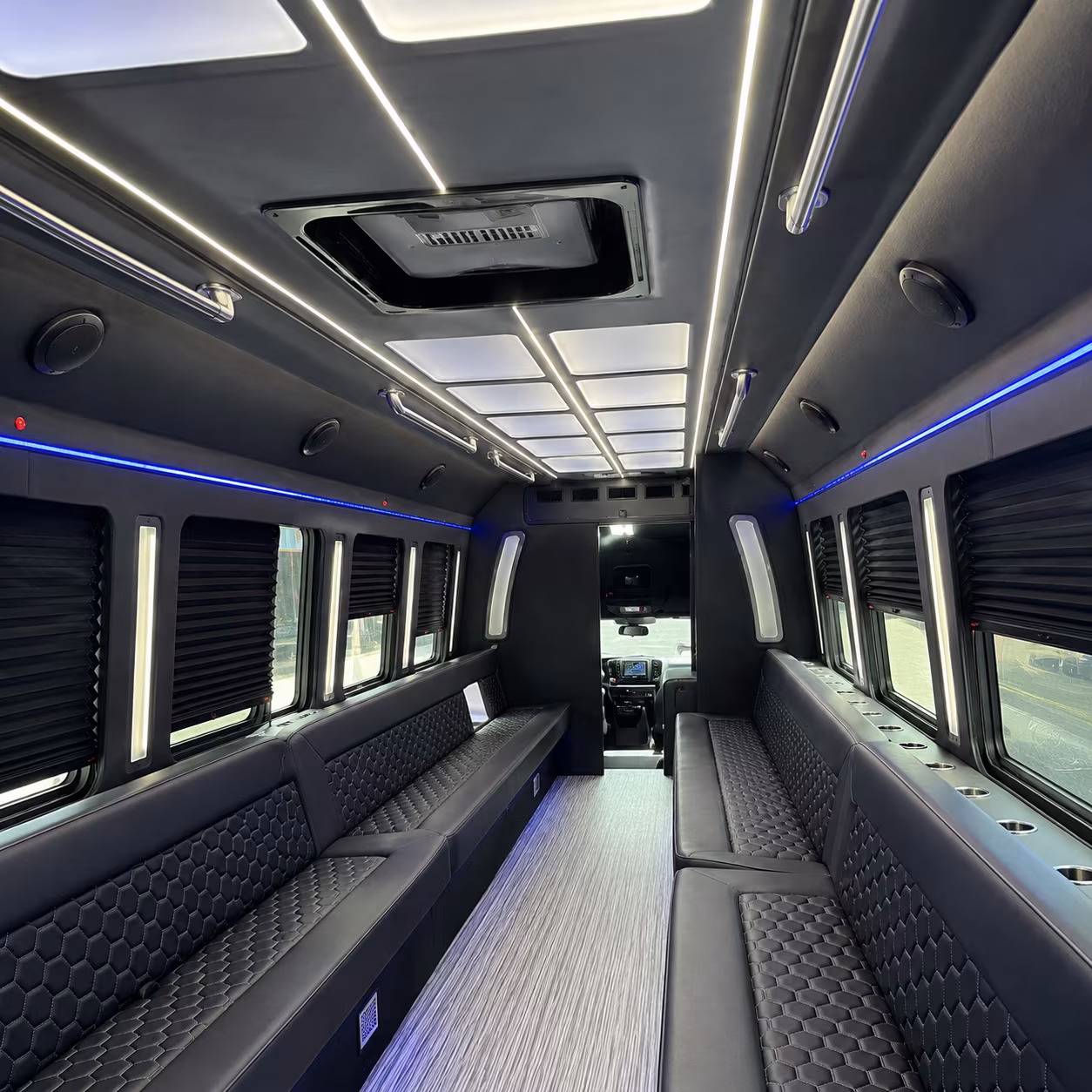 Ontario Birthday, Sweet 16, & Quinceañera Transportation onboard seating