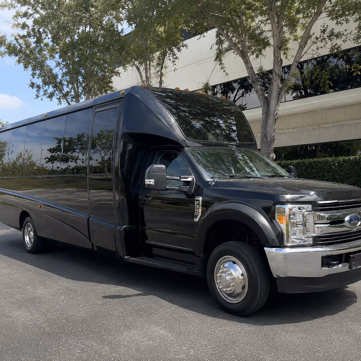 Ontario Concert & Music Festival Transportation party bus exterior