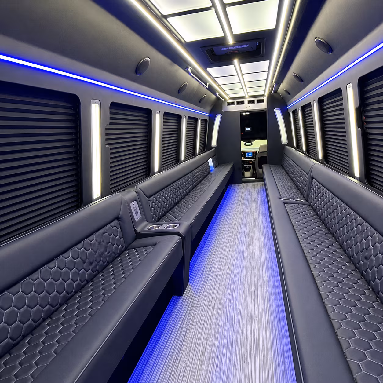 Ontario Concert & Music Festival Transportation party bus exterior