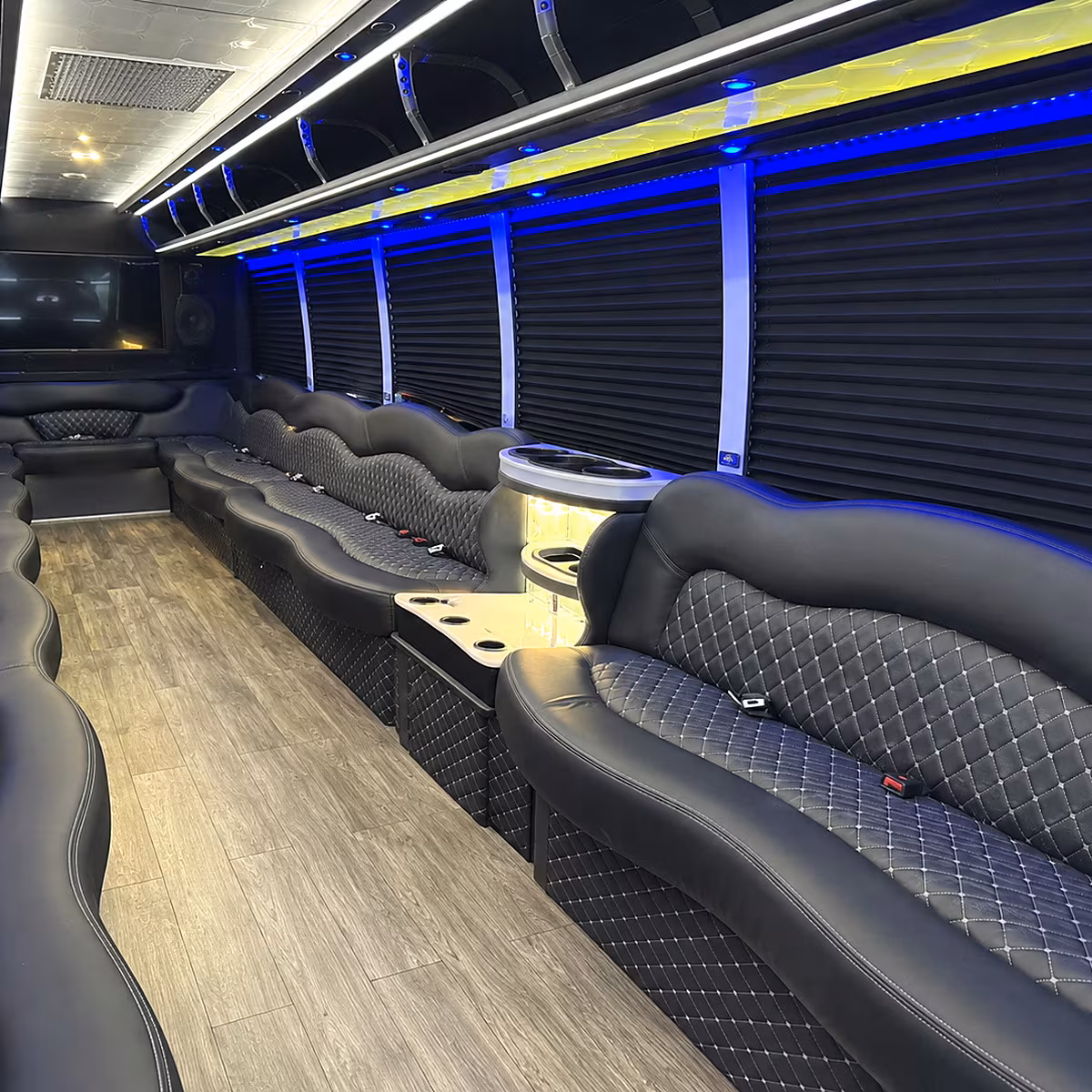 Ontario Concert & Music Festival Transportation onboard seating
