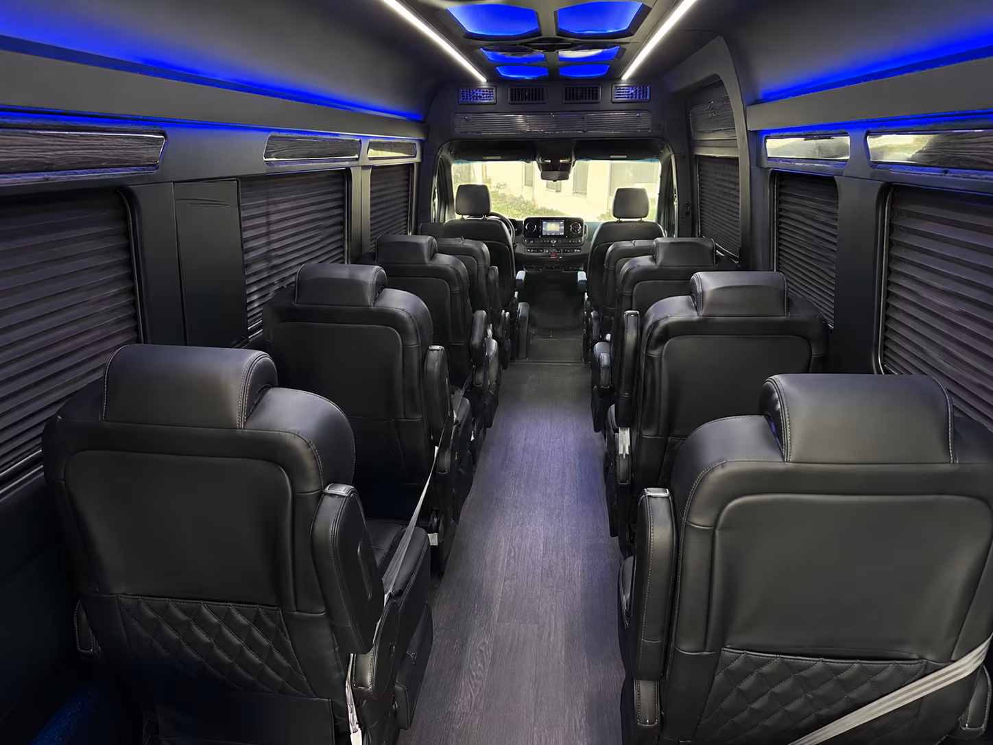 Ontario Corporate Transportation party bus interior