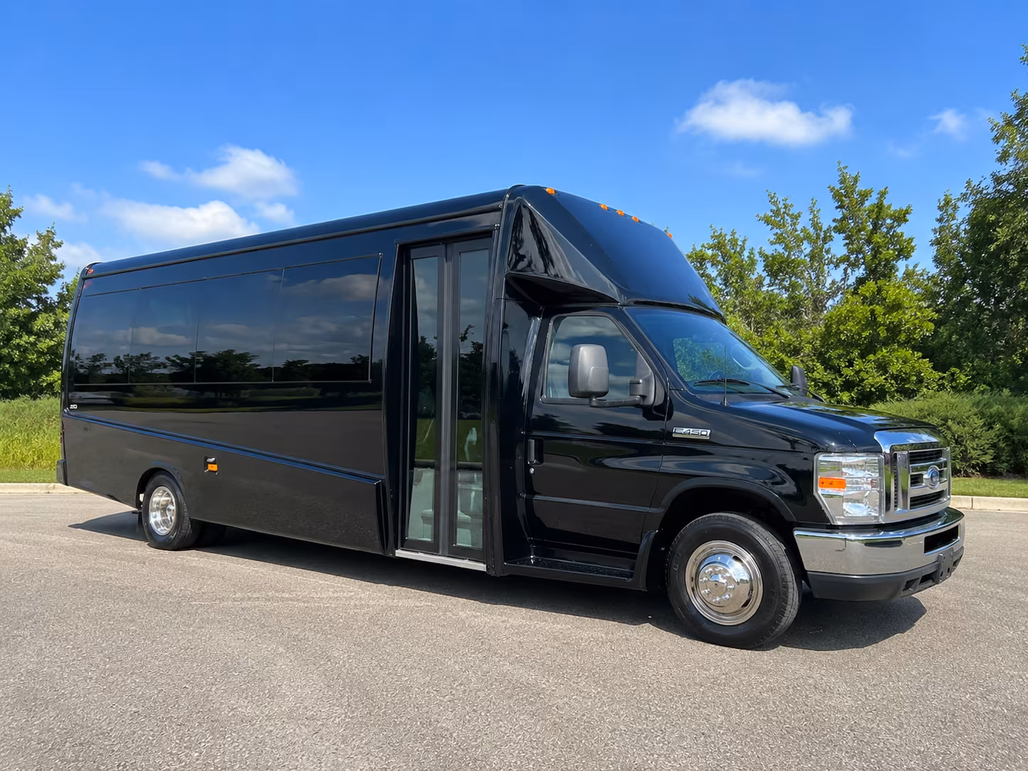 Ontario School Event Transportation party bus exterior