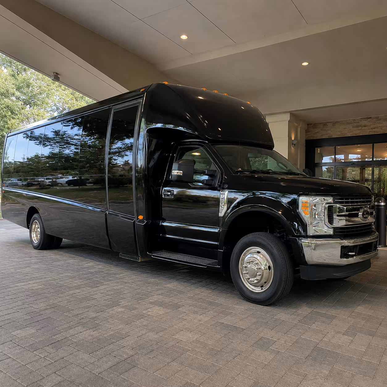 Ontario School Event Transportation party bus exterior