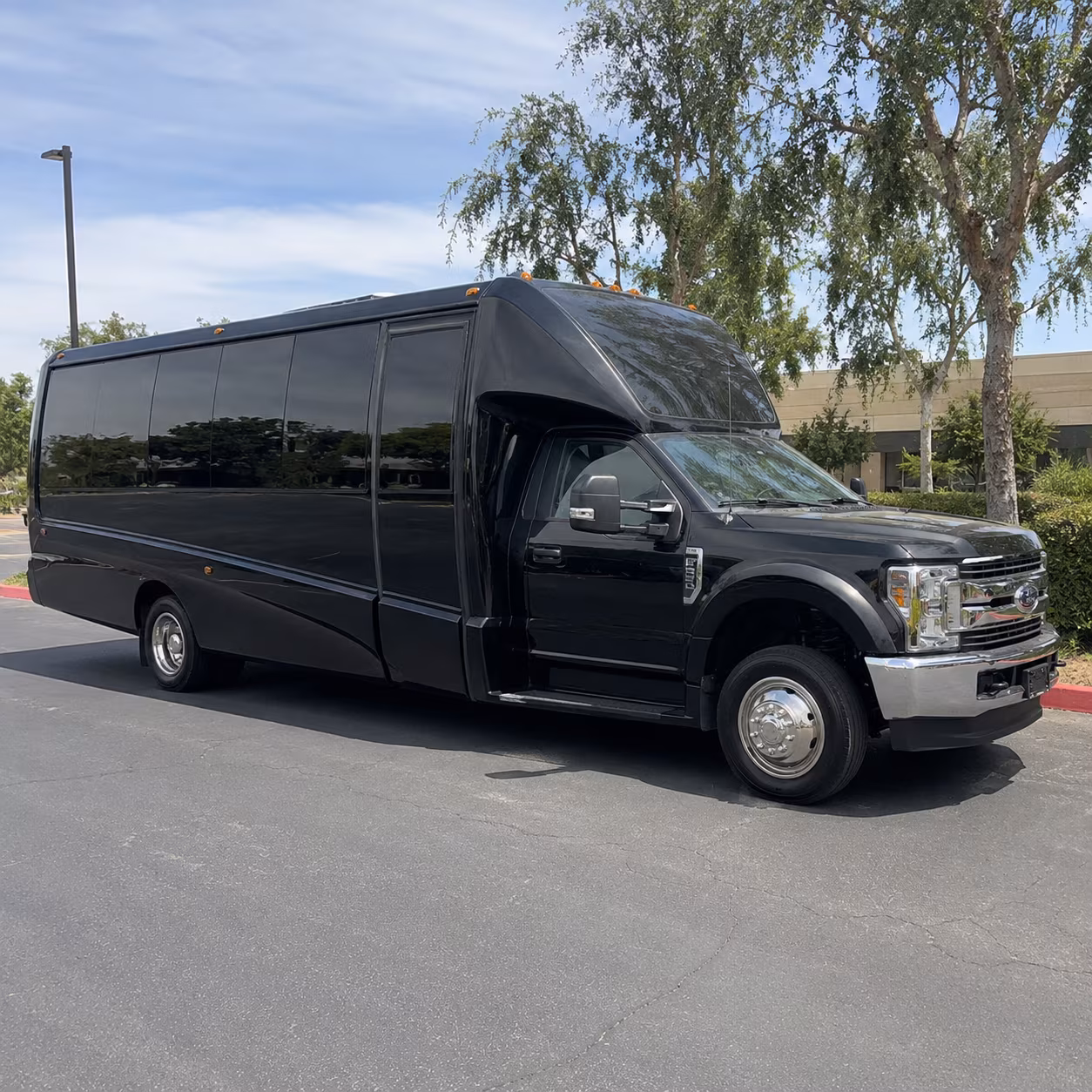 Ontario Sporting Event Transportation party bus exterior