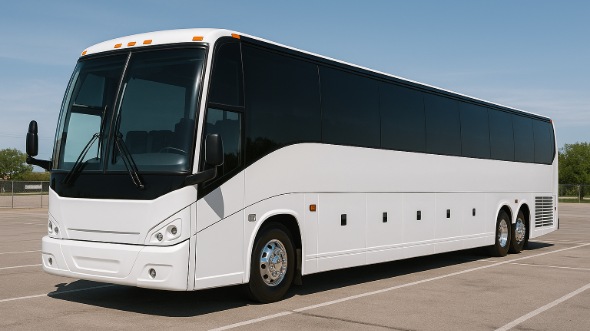 Exterior of Charter Bus Company Ontario's 45 Passenger Charter Bus in Ontario