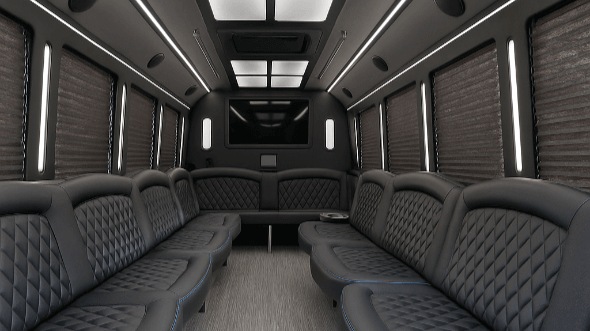ontario 40 passenger party bus rental